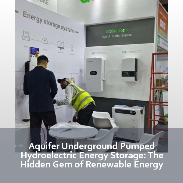 Aquifer Underground Pumped Hydroelectric Energy Storage: The Hidden Gem of Renewable Energy